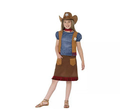 Western Cowgirl Costume for Girls