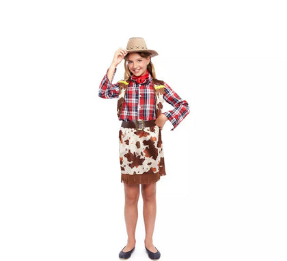 Disfraz de Vaquera del Viejo Oeste para niña