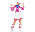 Disfraz de Vaquera Rodeo rosa para mujer