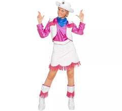 Women's Pink Rodeo Cowgirl Costume