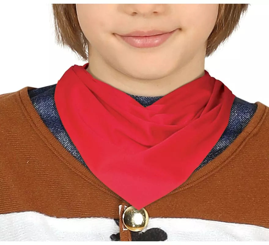 Disfraz de Vaquero Clásico con chaleco para niño