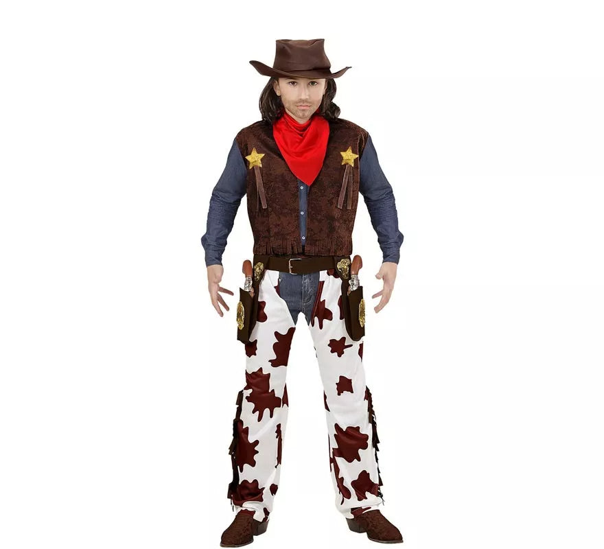 Translation missing: en.Disfraz de Vaquero con bandana para niño y adolescente