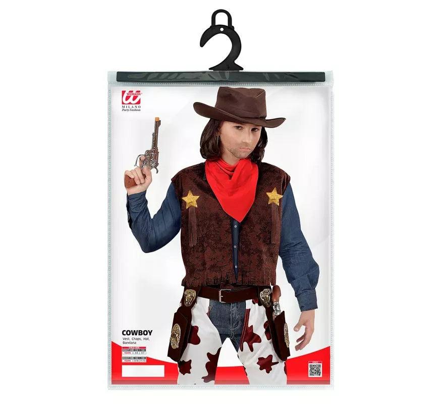 Translation missing: en.Disfraz de Vaquero con bandana para niño y adolescente