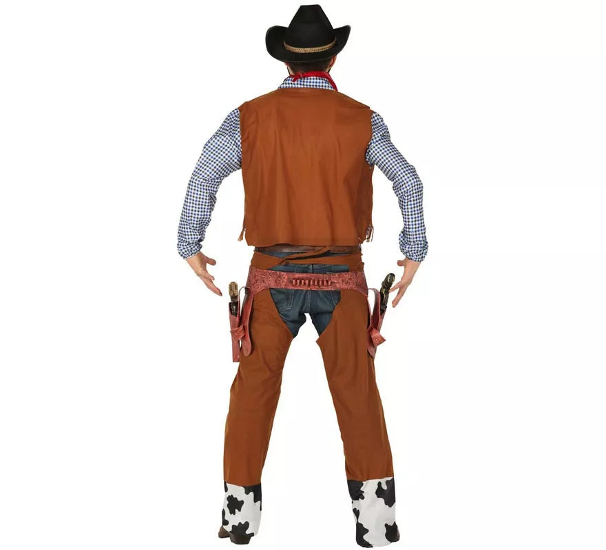 Translation missing: en.Disfraz de Vaquero con Chaleco para hombre