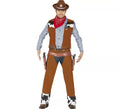 Disfraz de Vaquero con Chaleco para hombre