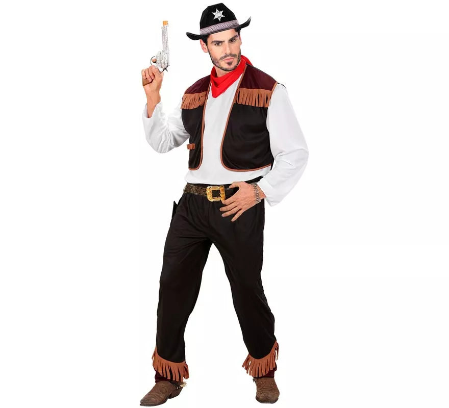 Translation missing: en.Disfraz de Vaquero con Chaleco para hombre