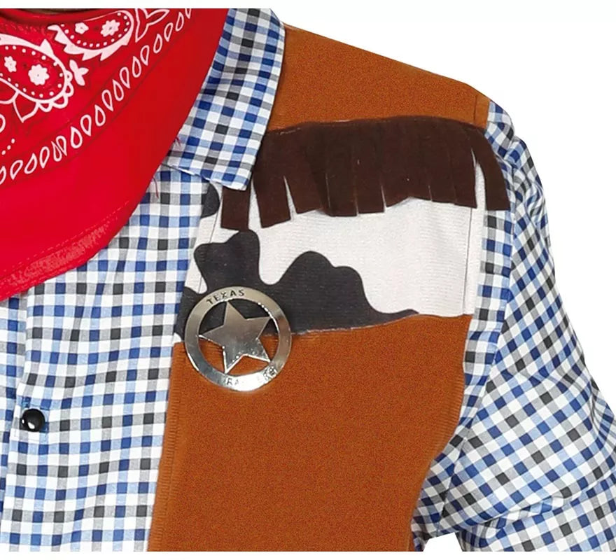 Disfraz de Vaquero con Chaleco para hombre