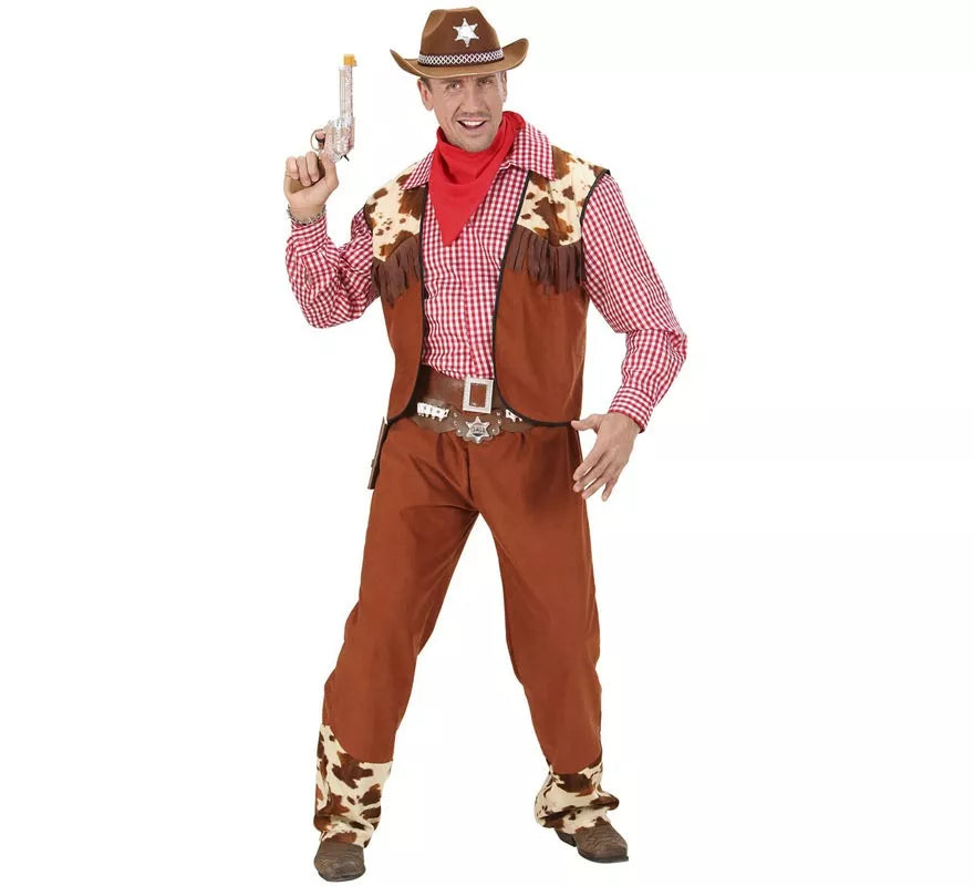 Disfraz de Vaquero Cuadros para hombre