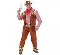 Disfraz de Vaquero Cuadros para hombre