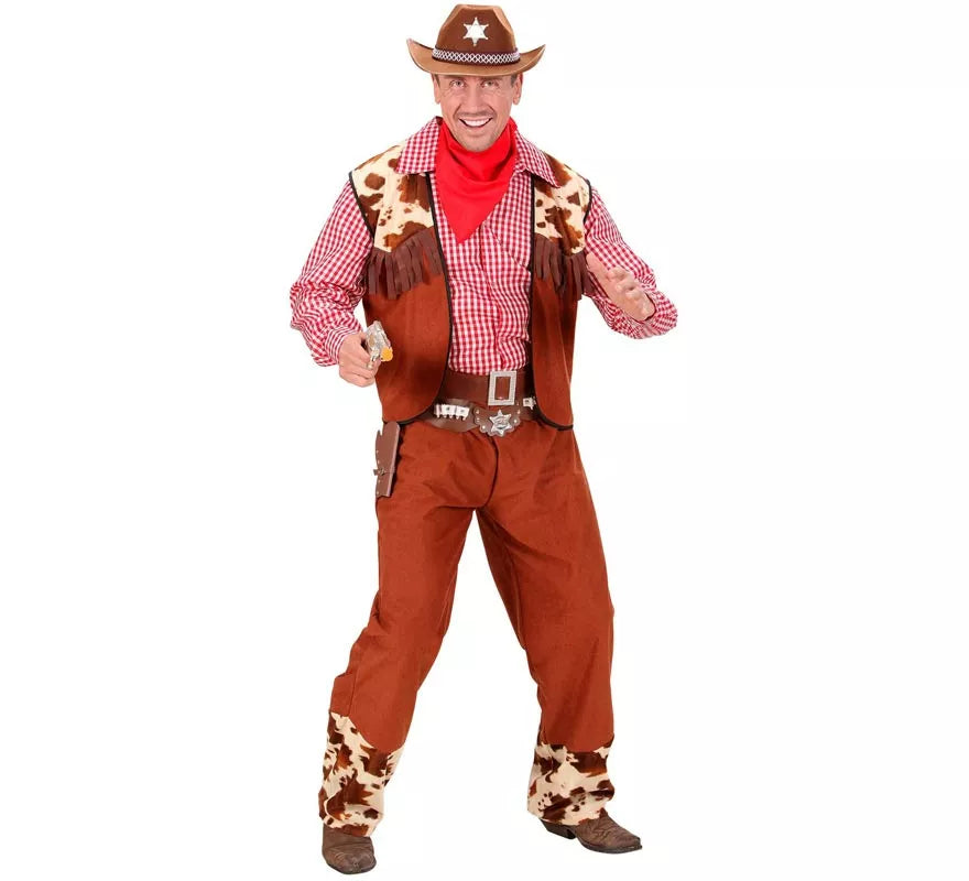 Disfraz de Vaquero Cuadros para hombre