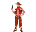 Disfraz de Vaquero Cuadros para niño