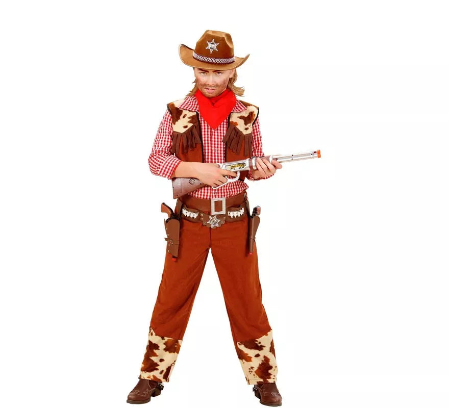 Translation missing: en.Disfraz de Vaquero Cuadros para niño