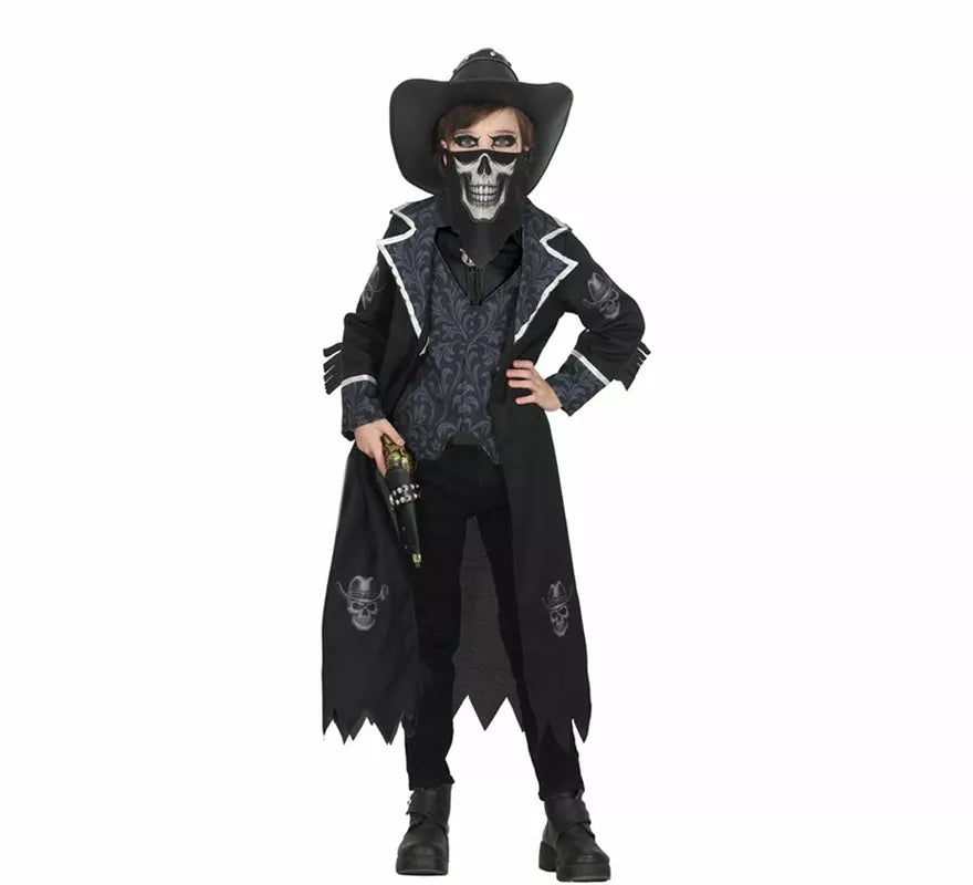 Translation missing: en.Disfraz de Vaquero Gótico para niño