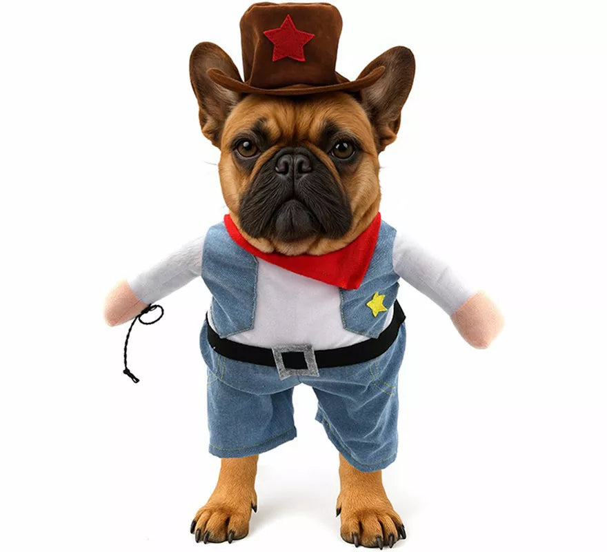 Disfraz de Vaquero para perro