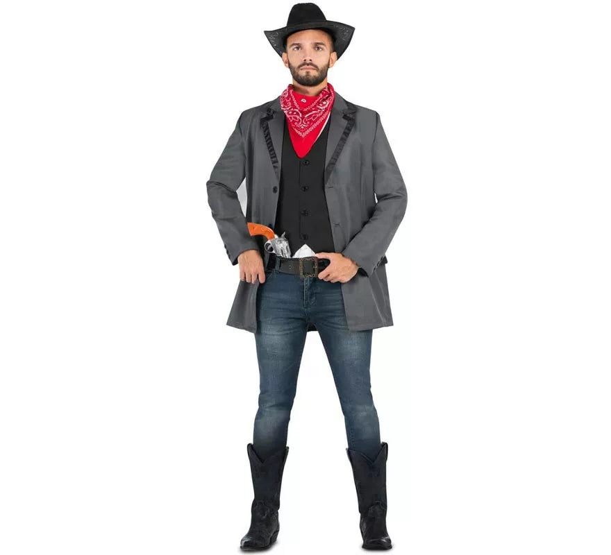 Translation missing: en.Disfraz de Vaquero Pistolero rebelde para hombre