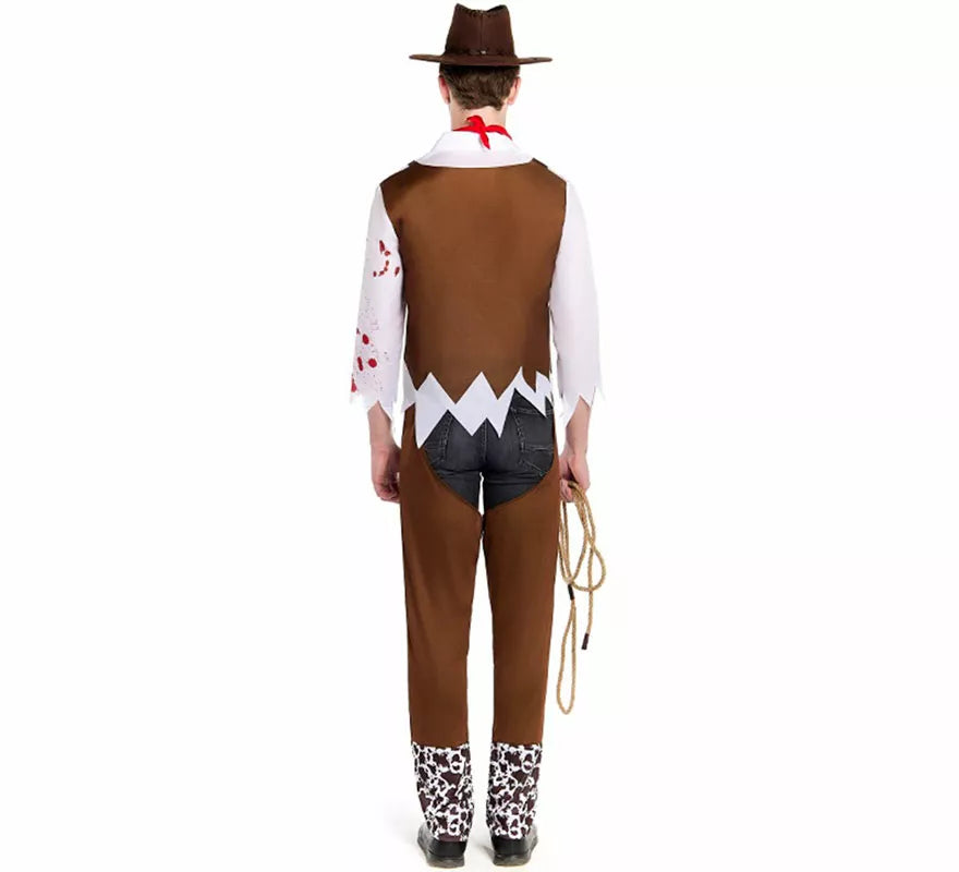 Disfraz de Vaquero Zombie para hombre