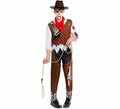 Disfraz de Vaquero Zombie para hombre
