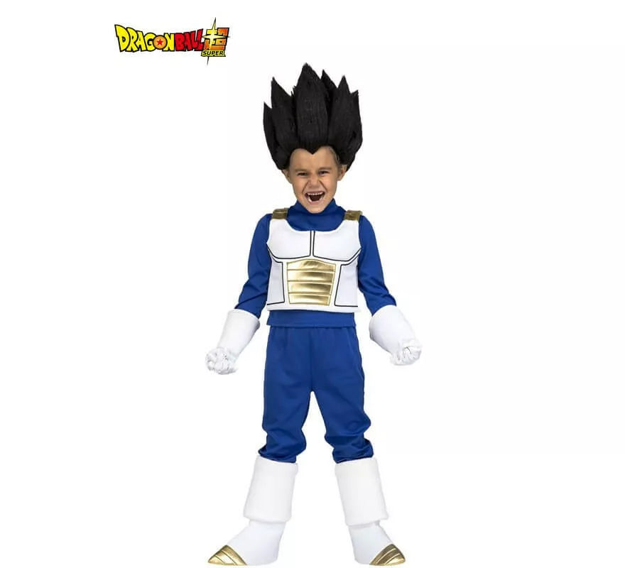 Disfraz de Vegeta de Dragon Ball para niño