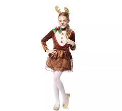 Reindeer Dress Costume for Girls