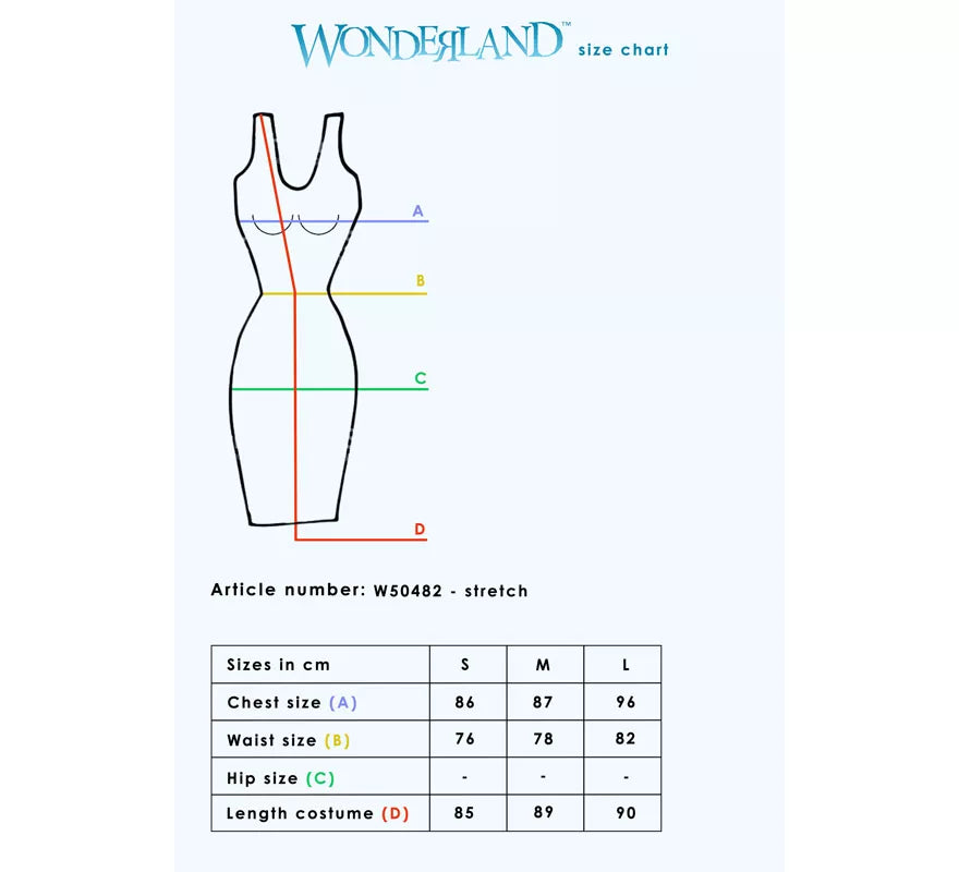 Translation missing: en.Disfraz de Vestido Esqueleto para mujer