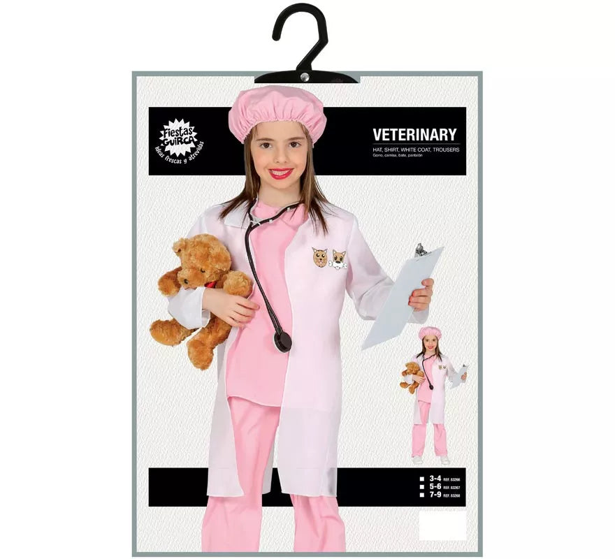 Disfraz de Veterinaria para niña