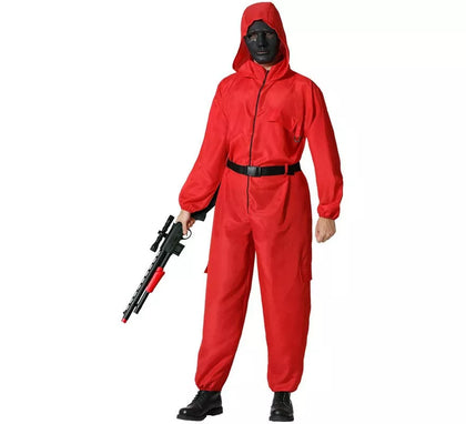 Disfraz de Vigilante cómplice de El Juego para adulto