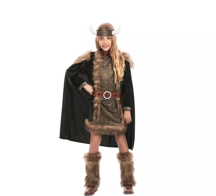 Translation missing: en.Disfraz de Vikinga Deluxe para niña