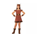 Disfraz de Vikinga Odín para niña