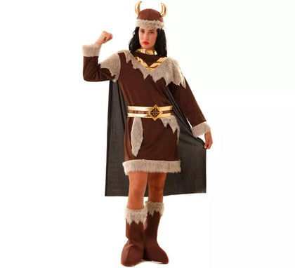 Disfraz de Vikinga para Mujer