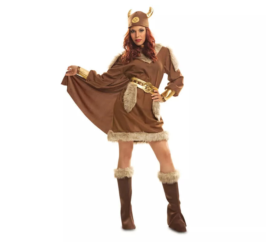 Disfraz de Vikinga para Mujer