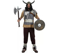 Disfraz de Vikingo Gris para hombre