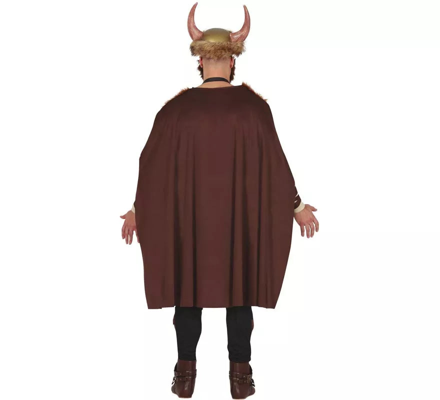 Disfraz de Vikingo Marrón para hombre