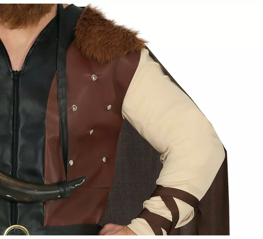 Disfraz de Vikingo Marrón para hombre