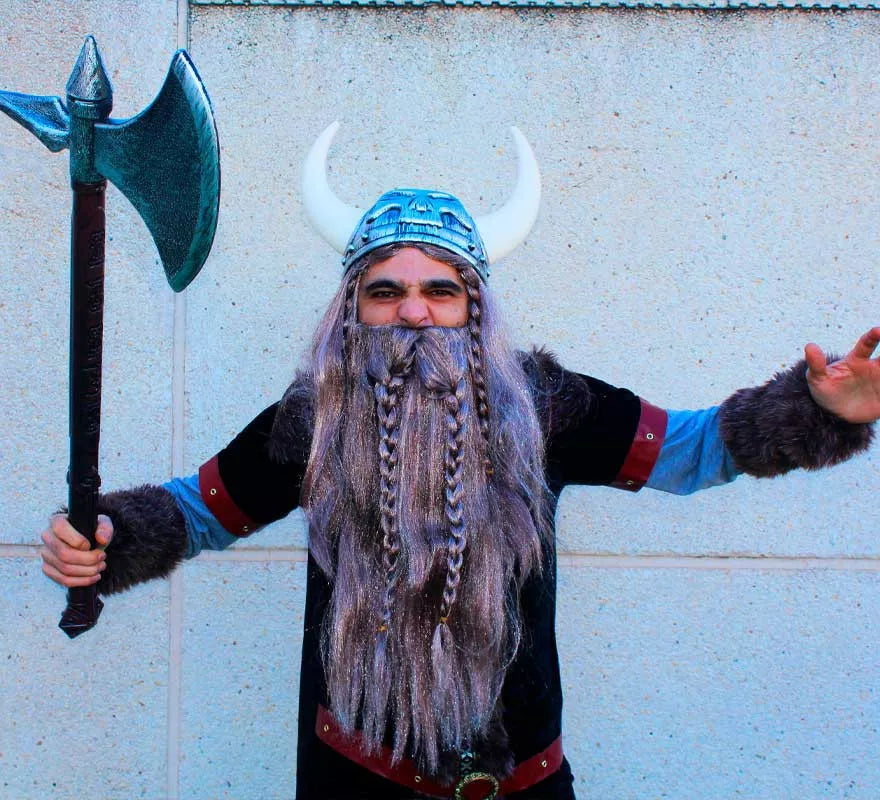 Disfraz de Vikingo Oscuro para hombre