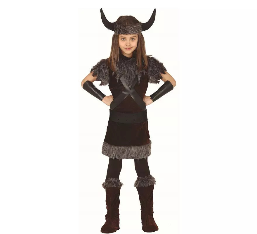Disfraz de Vikingo Oscuro para niños