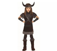 Dark Viking costume for children