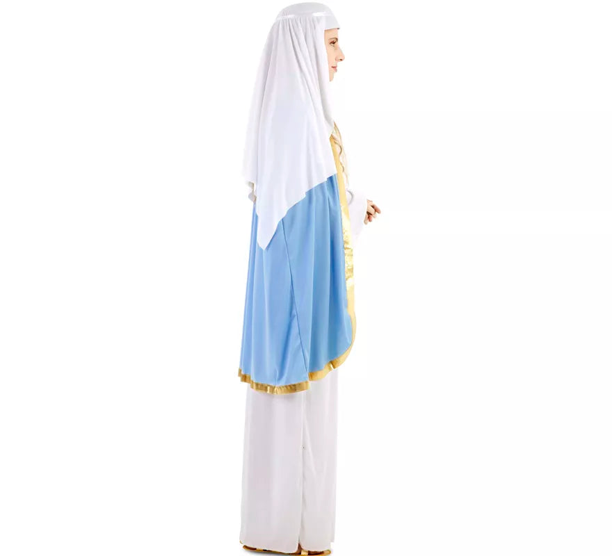Translation missing: en.Disfraz de Virgen María con capa para mujer
