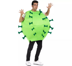 Contagious Green Virus Adult Costume