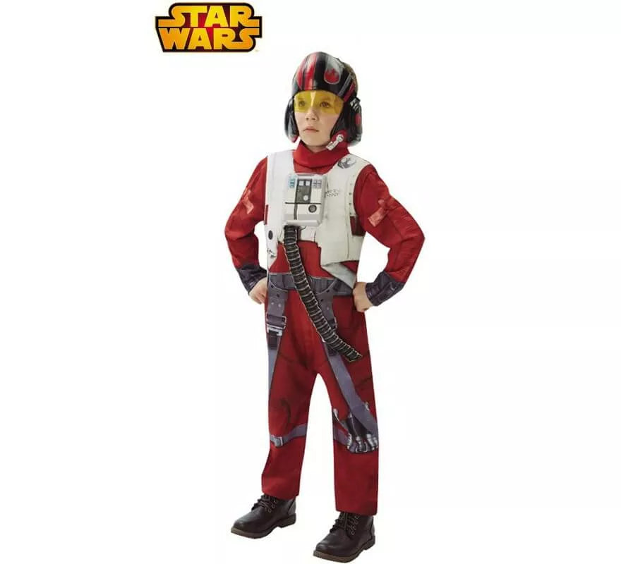 Disfraz de Xwing Fighter Ep7 Deluxe de Star Wars para niño