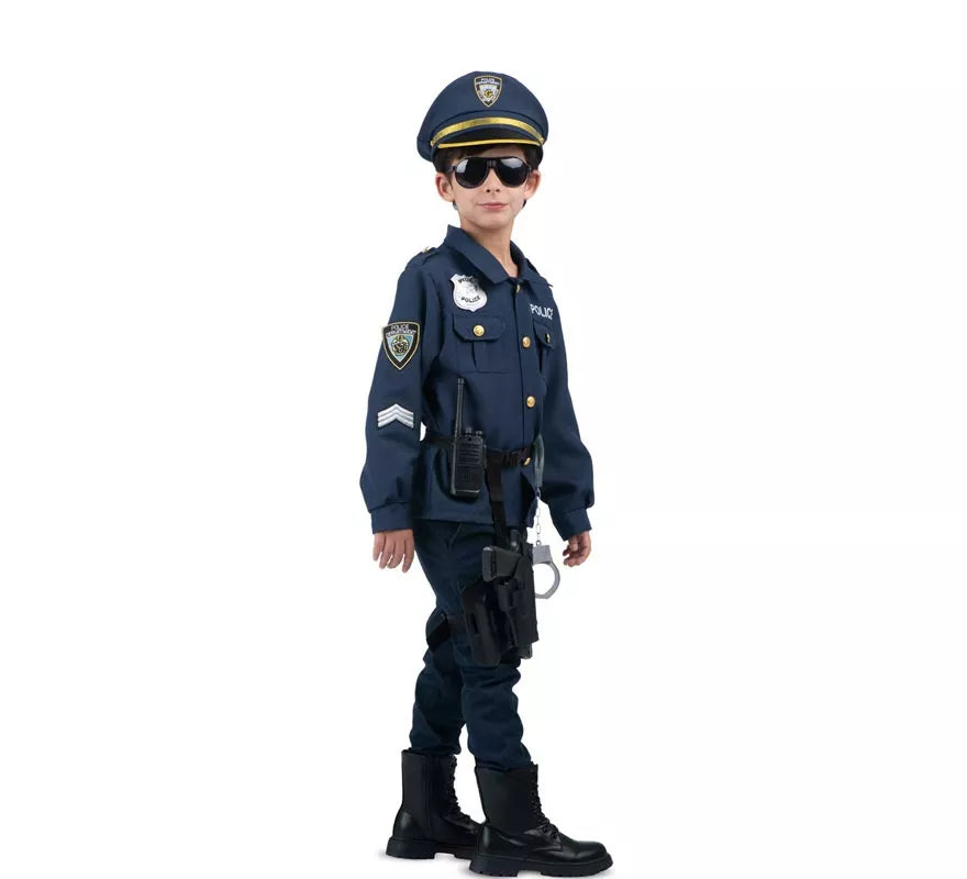 Translation missing: en.Disfraz de Yo Quiero Ser Policía con walkie-talkie para niños