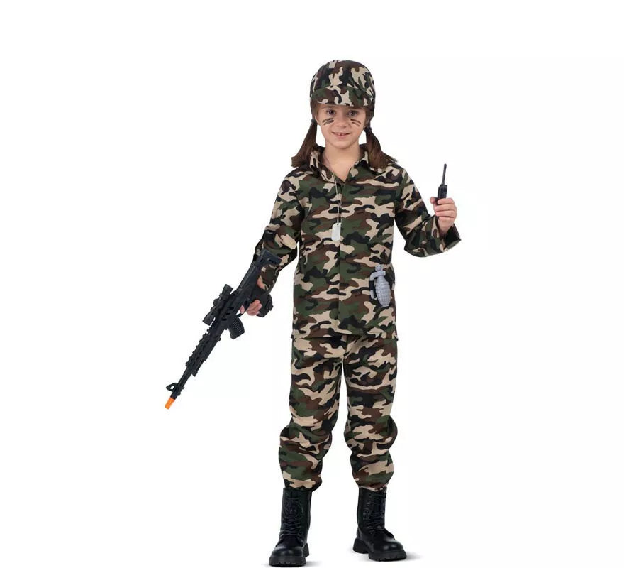 Translation missing: en.Disfraz de Yo Quiero Ser Soldado con walkie-talkie para niños