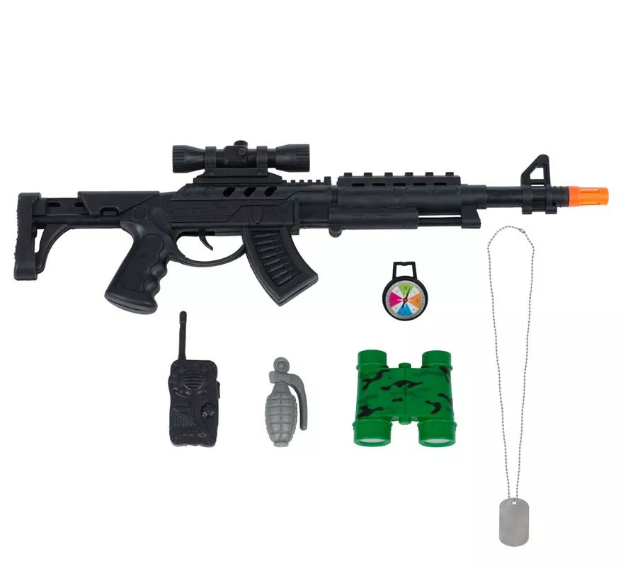 Translation missing: en.Disfraz de Yo Quiero Ser Soldado con walkie-talkie para niños