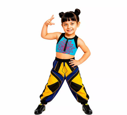 Disfraz de Cantante K-Pop lotus classic para niña