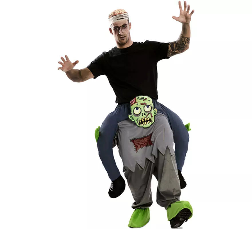 Translation missing: en.Disfraz de Zombie a hombros de Zombie para adultos