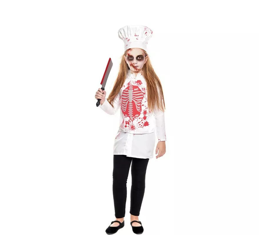 Translation missing: en.Disfraz de Zombie Cocinera para niña