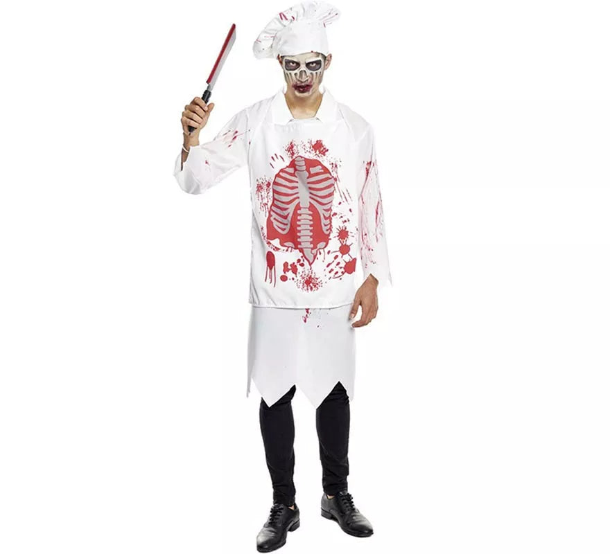Translation missing: en.Disfraz de Zombie Cocinero para hombre