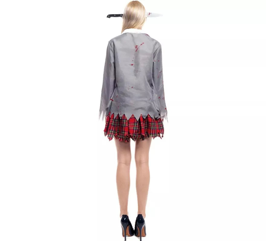 Disfraz de Zombie Colegiala para mujer