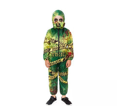 Toxic Zombie Costume for Boys