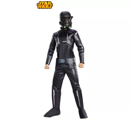 Disfraz Death Trooper Negro Premium de Star Wars para niño
