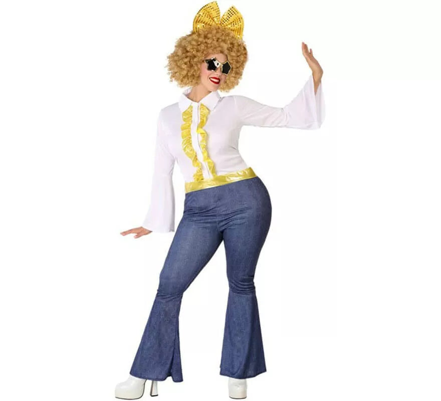 Disfraz Disco Años 80 para mujer